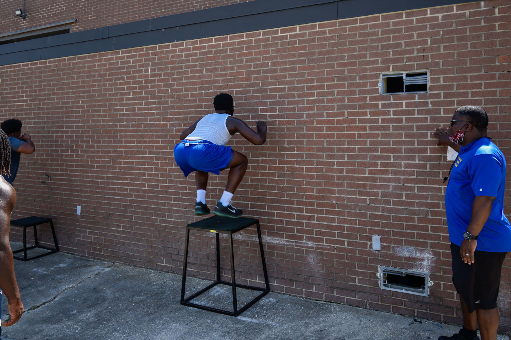 Lake City HS Football Conditioning